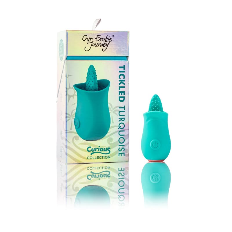 Turquioise Tickled Licker Massager