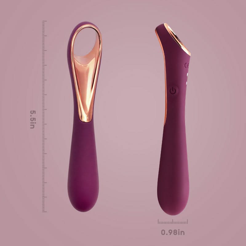 Solar Ring Finger Vibrator