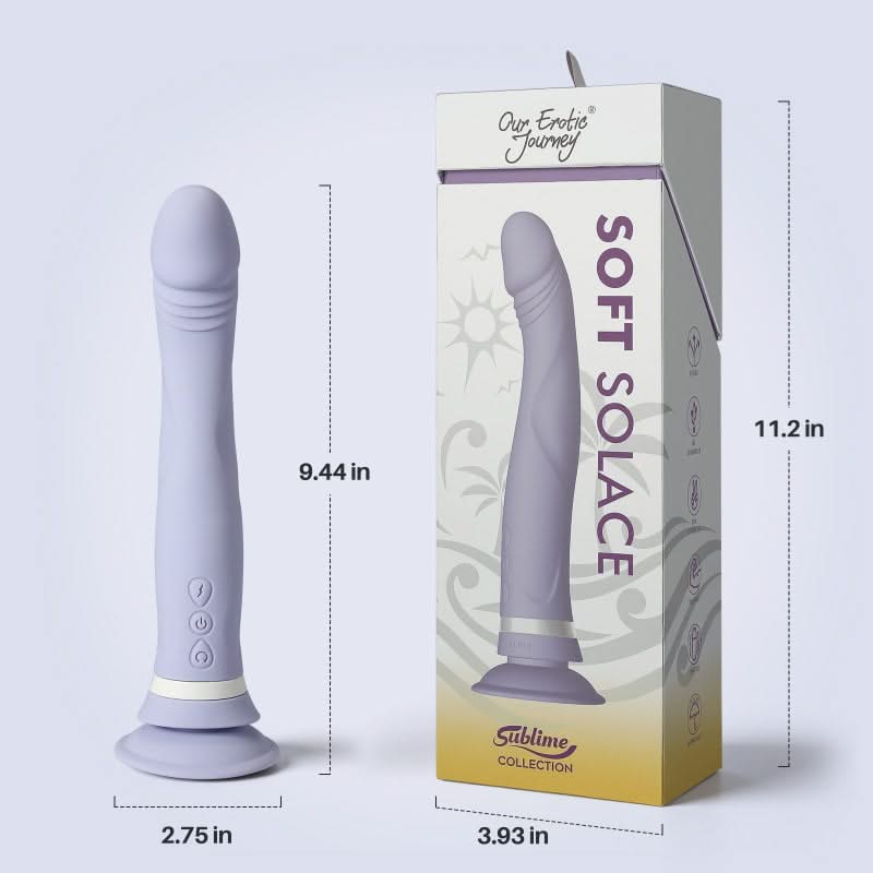 Soft Solace Silicone Dildo Vibe