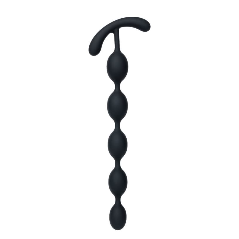 Bottom Line Silicone Anal Beads